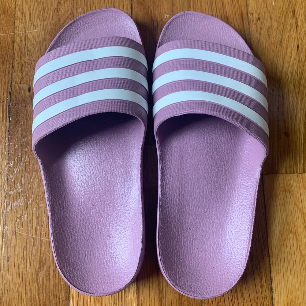 Adidas girls slides